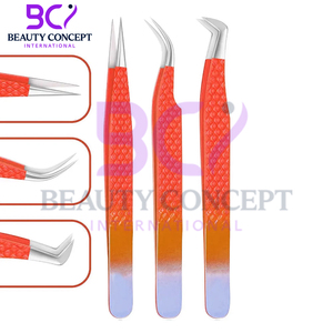 Anti-Static Stainless SteelVolume Lash Tweezers for Beauty and Personal Car - Product Image 3
