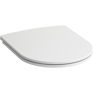 Tapa de inodoro LAUFEN PRO blanca con tapa delgada y mecanismo de cierre suave - Product Image 1
