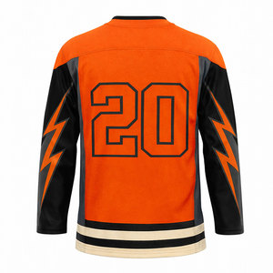 <b>Best</b> Selling Ice Hockey Jerseys Long Sleeves Moisture Wicking New Arrival Breathable Ice Hockey Jerseys - Product Image 2