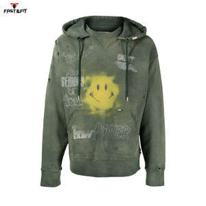 Wholesale Acid <b>Wash</b> Hoodies Breathable Windproof OEM Design Premium Quality Acid <b>Wash</b> hoodies <b>men</b> <b>men's</b> hoodies in Low Price - Product Image 5