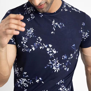 O-Neck hommes coton nouveau Style Design hommes t-shirt court personnalisé nouveau Design bonne qualité coton coupe ample ligne hommes t-shirt pour hommes - Product Image 6