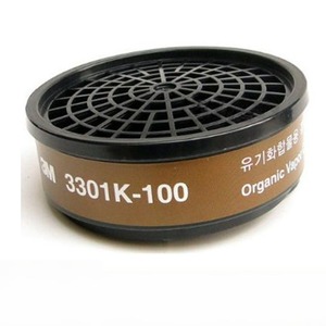 3M 3301K-100 Filtre respiratoire avec couche de charbon actif pour la filtration des vapeurs organiques dans les environnements chimiques dangereux - Product Image 2