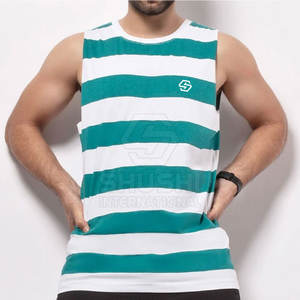 Bas prix de haute qualité hommes débardeur tricoté décontracté vêtements d'été respirant séchage rapide écologique - Product Image 1