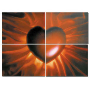 การ์ดอวยพรป๊อปอัพ 3 มิติ รูปหัวใจร้อนแรง แบบพับได้ สำหรับคริสต์มาสและวันวาเลนไทน์ รับผลิตแบบ OEM/ODM - Product Image 1