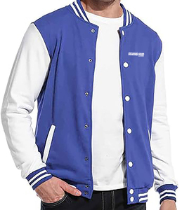 Veste matelassée décontractée pour hommes, col montant personnalisé en laine, capuche chaude pour l'hiver avec poches dimensionnelles, lettres imprimées, nouveau design à la mode - Product Image 1