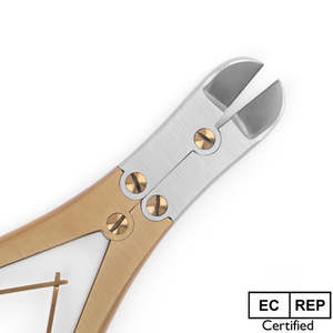 คีมตัดลวด TC สแตนเลสแบบแมนนวลมาใหม่อุปกรณ์ทางการแพทย์ตามมาตรฐานโมลความปลอดภัย - Product Image 3