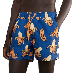Shorts de Baño para Hombre OEM de Secado Rápido, Trajes de Baño Personalizados con Logotipo, Shorts de Playa, Fabricante de Ropa Deportiva al por Mayor en Pakistán - Product Image 1