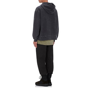 Sudaderas con capucha de gran tamaño con hombros caídos lavados con ácido para hombres, Sudadera con capucha, lavado con ácido, venta al por mayor, muestra gratis - Product Image 6