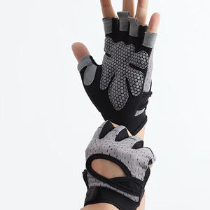 Custom Half Finger Cycling Gloves With Printing Breathable Durable Grip Gloves For Outdoor Riding Fitness Sports And Training - Product Image 3