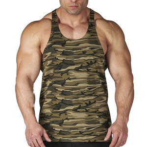 Men Casual Tank <b>Top</b> High Quality Breathable Quick Dry Summer Fitness Wear 100% Cotton Crew Neck Customized Color Logo <b>Low</b> Price - Product Image 1