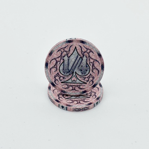 Fichas de póquer de cerámica profesionales de 10g y 40mm con logotipo y bandeja personalizados Producto totalmente personalizable - Product Image 4