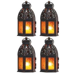 Lanternes en métal Ramadan Kareem gravées personnalisées pour les cadeaux pendant l'Aïd al-Fitr et les rassemblements familiaux du Ramadan - Product Image 1