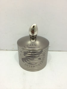 Tarros de vela de vidrio vacíos de color cobre con tapas de metal 10oz 280ml Contenedores de portavelas - Product Image 2