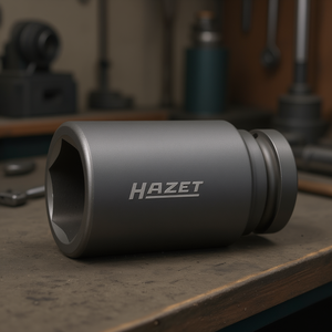Hazet 6-Point Square <b>Impact</b> <b>Socket</b> 1'' Long-Pneumatic Tools Accessories and Parts - Product Image 3