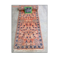 Premium Hand Knotted Wool Persian Design Modern Eco-friendly 10mm Thick Non-Slip Runner Area Rug Sets Luxury Cut/Cut Loop Pile