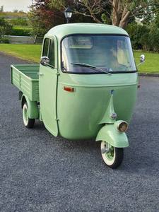 Rickshaw eléctrico de cuerpo abierto personalizado Piaggio Ape triciclo Tuktuk para la venta de carga café Pizza perros calientes barbacoa camión de comida - Product Image 6