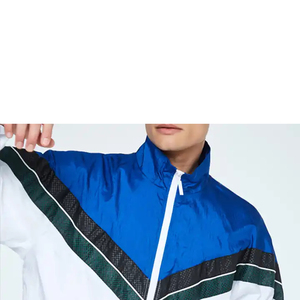 Ensemble de survêtement coupe-vent à manches longues pour homme, de haute qualité, fabriqué en usine, service OEM 2025 - Product Image 4
