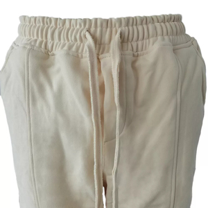 Chándales de algodón 100% de Color sólido transpirable de alta calidad hechos a medida para hombres OEM Venta caliente conjunto de chándal de tendencia para hombres - Product Image 6