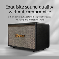 Nouveau Design Retro Bt Speaker Rose Melody S25 Effet de basse haute puissance Modes de lecture multiples avec une longue durée de vie de la batterie pour la fête