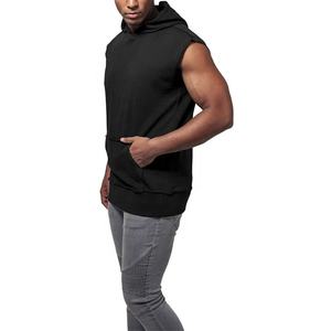Customizable Sleeveless <b>Workout</b> Gym <b>Hoodie</b> High Quality Oversize Quick Dry Bodybuilding Breathable Sleeveless <b>Hoodie</b> For Men - Product Image 2