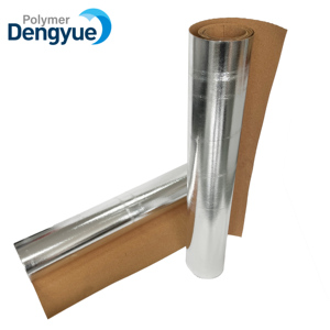 250kg/m3 Piso Aislamiento térmico Absorción acústica <span class=keywords><strong>Corcho</strong></span> Underlay con papel <span class=keywords><strong>de</strong></span> aluminio - Product Image 3
