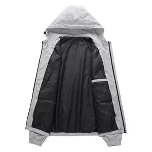 OEM Wholesale Customize Outdoor Windproof <b>Jacket</b> Men Hooded Waterproof Custom Windbreaker <b>Jacket</b> for Men - Product Image 4