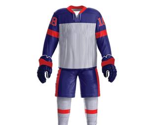 Uniforme de hockey sur glace anti-rides pour hommes de qualité supérieure derniers vêtements de sport avec logo personnalisé/style d'ensemble de couleurs - Product Image 1