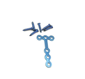 Plaques maxillo-faciales orthognathes en acier inoxydable de qualité allemande réutilisables de haute qualité en forme de chirurgie esthétique manuelle - Product Image 3