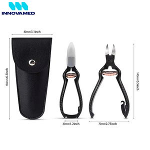 OEM Cuticle Nippers Stainless Steel Nail Care Dead Skin <b>Remover</b> Manicure <b>Tool</b> with custom logo by INNOVAMED INSTRUMENTS - Product Image 5