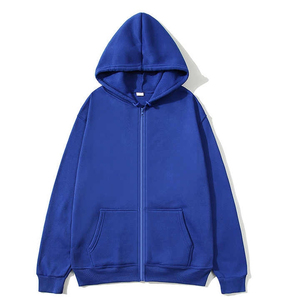 Sweat à capuche zippé pour homme, streetwear moderne sur mesure, de haute qualité, 100% coton mélangé, coupe décontractée pour l'hiver, meilleur prix - Product Image 1