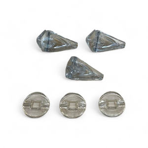 Airoh Original Transparent Replacement Visor Screw <b>Kit</b> Code 6216 for Aviator Motorcycle Helmet Accessories - Product Image 1