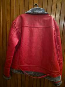 Chaqueta de Cuero Vacuno de Alta Calidad para Hombre, Estilo Vintage de Invierno, Forro de Piel Sintética, Impermeable, Ecológica, con Cierre de Cremallera - Product Image 5