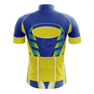 Conjunto de uniforme de Ciclismo de equipo con colores de alta visibilidad y tela de secado rápido para uniforme de Ciclismo de seguridad - Product Image 4