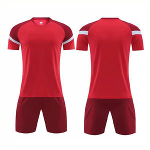 Conjunto de uniforme de camiseta de fútbol para hombre, ropa de fútbol con estampado por sublimación - Product Image 4