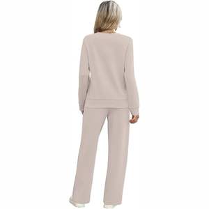 ชุดวอร์มผู้หญิงไซส์ใหญ่แบบมีฮู้ด พิมพ์ลายสีพื้น สำหรับฤดูหนาว ปี 2026 สไตล์สตรีทสุดฮิต ขายดี - Product Image 2