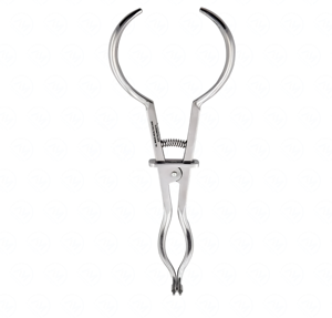 Pinzas de abrazadera de presa de goma Presa de goma dental Herramientas restaurativas de acero inoxidable Instrumentos quirúrgicos dentales - Product Image 4