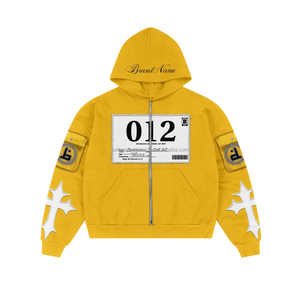 Sudadera con capucha de gran tamaño de invierno para hombre, cálida, ecológica, a prueba de viento, transpirable, estilo de calle con diseño personalizado y bolsillo - Product Image 4