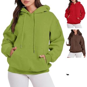 Sudadera Extra Grande para Mujer, Hecha con Material de Felpa de Algodón, Transpirable y Cálida, Sudadera Informal - Product Image 1
