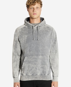 Sweat-shirt à capuche à manches patchwork unisexe épais et lourd en polaire vierge 2025 New Fashion Top Quality Manufacturer - Product Image 2