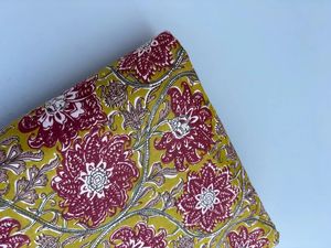 Caftán étnico de verano ligero de tela de algodón indio hecho a mano con columpio Vintage, vestido Nomex con estampado Floral para niñas - Product Image 2