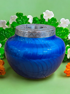 Modern Style Handmade Customized Tealight Memorial Cremation <b>Urns</b> Metal Funeral Ashes <b>Jars</b> Adults Wholesale Low Price Antique Co - Product Image 2