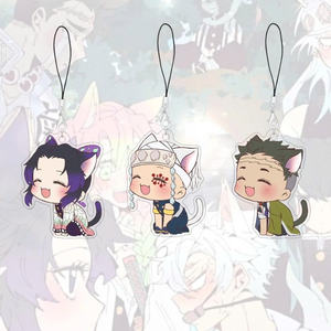 พวงกุญแจอะคริลิคหูแมวน่ารักลายอะนิเมะน่ารักสำหรับการตกแต่งกระเป๋าโทรศัพท์มือถือที่ไม่เหมือนใครหรือเป็นของขวัญที่ไม่เหมือนใคร - Product Image 3