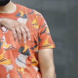 Camiseta de sublimación de poliéster 100% en logotipo personalizado de Bajo Moq, camiseta de sublimación de Material personalizado de gran oferta - Product Image 5