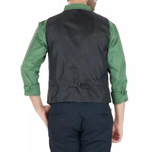 Vente en gros OEM Gilet écossais uni pour homme de haute qualité, décontracté, écologique, respirant, séchage rapide - Product Image 6