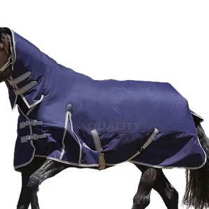 Nouveau tapis de cheval pour l'hiver isolé imperméable et réglable tapis de cheval confortable - Product Image 1