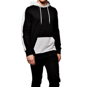 Haute qualité hommes automne vêtements de sport décontractés bloc de couleur polaire Tech survêtement coupe-vent football survêtement ensemble - Product Image 1