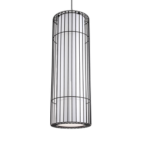 โคมไฟเพดาน LED รุ่น Cozy Cage-03 ดีไซน์ทันสมัย ควบคุมด้วยสวิตช์ ฐานสแตนเลส แสงสีขาวอบอุ่น 2700K มาตรฐาน IP20 เหมาะสำหรับโรงแรมและสำนักงาน - Product Image 2