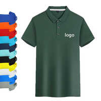 Camiseta de polo personalizada de primera calidad para hombre, camiseta de fitness de manga corta de tela de rizo de seda helada sin costuras con patrón sólido de ajuste holgado