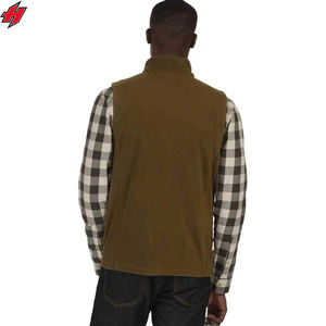 Mode hivernale Gilet chaud pour homme grande taille Gilet polaire en polyester Manteau chaud sans manches pour homme Vêtements de marque Gilet d'hiver pour homme - Product Image 6