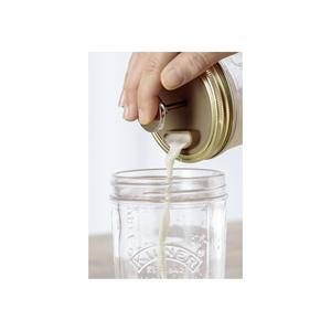 Kit de fabrication de lait végétal Kilner (2 pièces) – Bocaux en verre avec couvercle en acier inoxydable, bec verseur en silicone anti-éclaboussures, filtre et piston inclus - Product Image 5